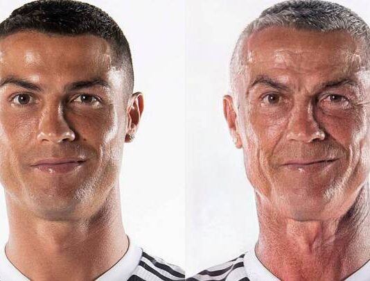 faceapp cristiano ronaldo