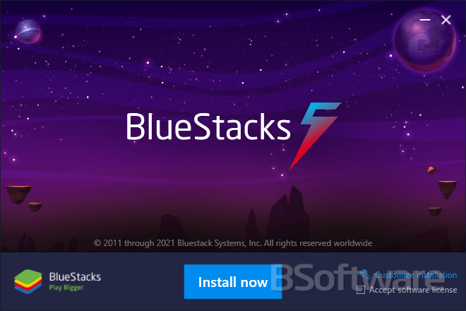 bluestacks install